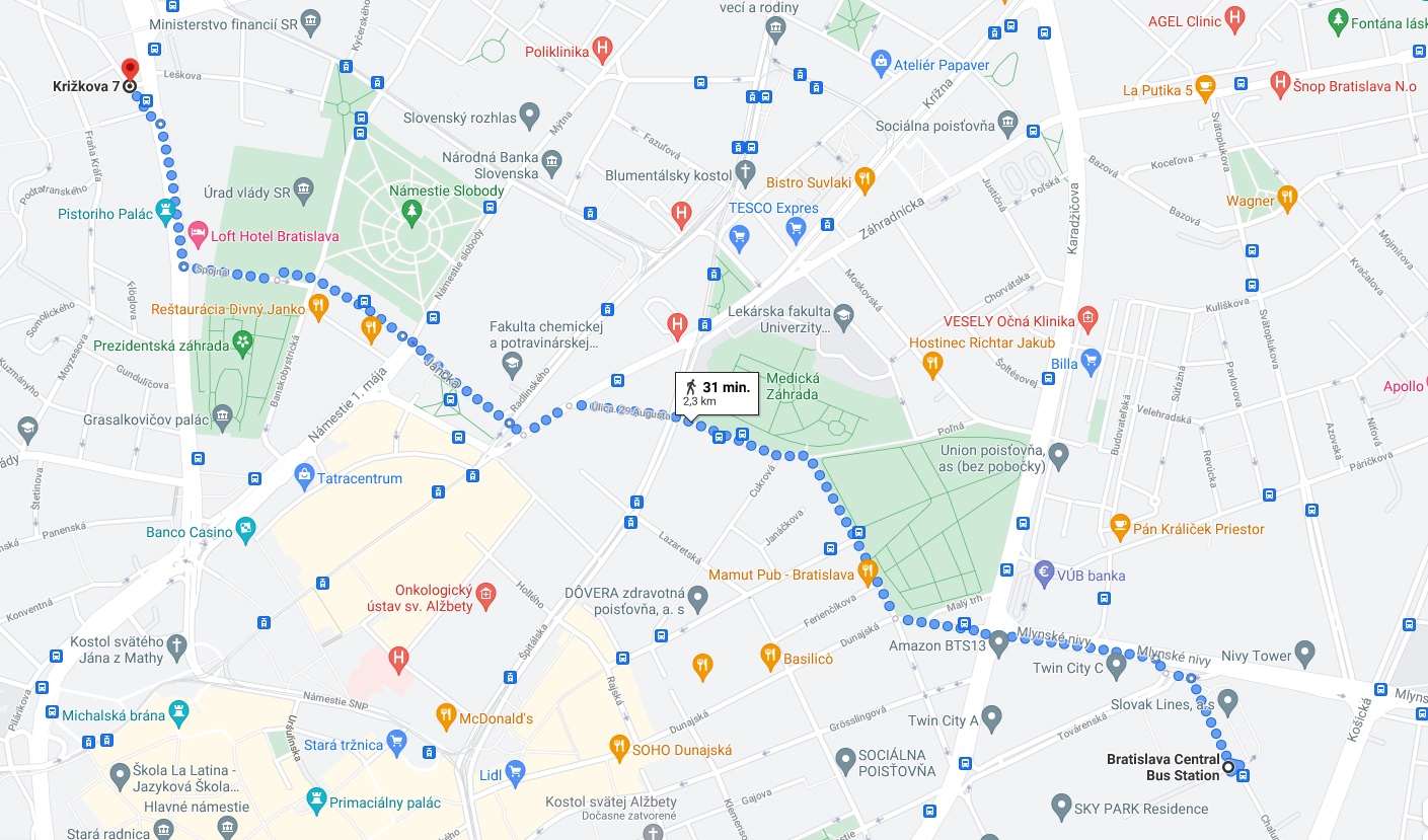 z autobusovej